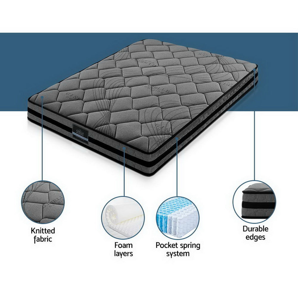 Marlook Bedding 22cm Mattress Medium Firm King Single