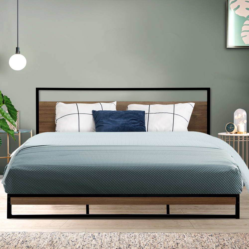 Marlook Bed Frame King Size Metal Frame DANE
