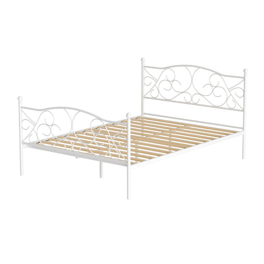Marlook Bed Frame Double Size Metal Frame GROA