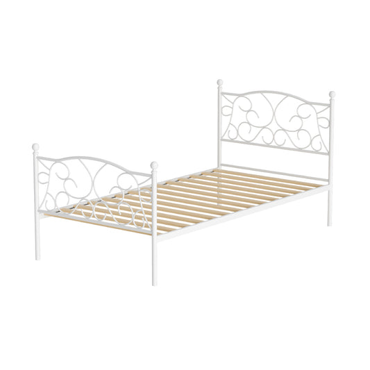 Marlook Bed Frame Single Size Metal Frame GROA