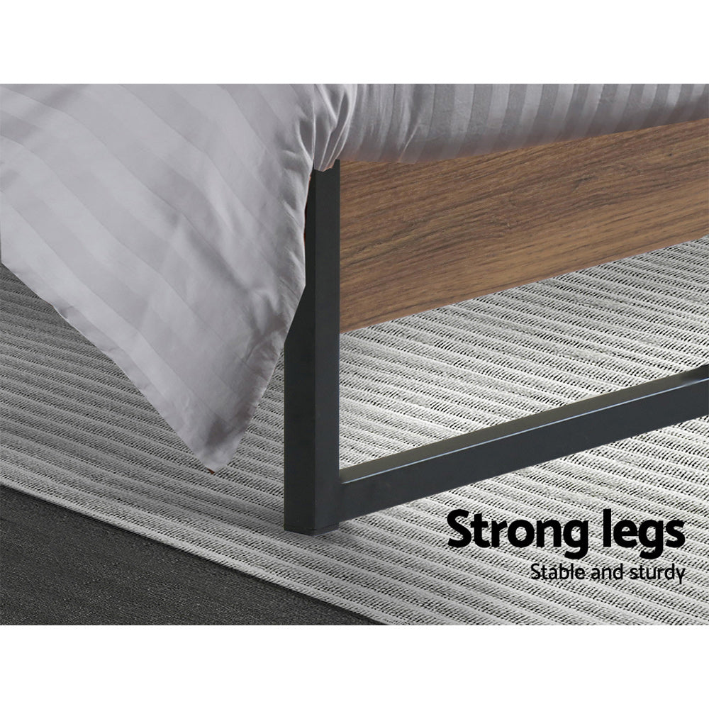 Marlook Bed Frame Metal Frame Bed Base OSLO - Single