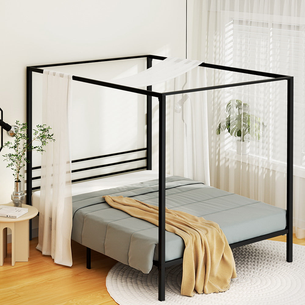 Marlook Bed Frame Double Size Metal Frame POCHY