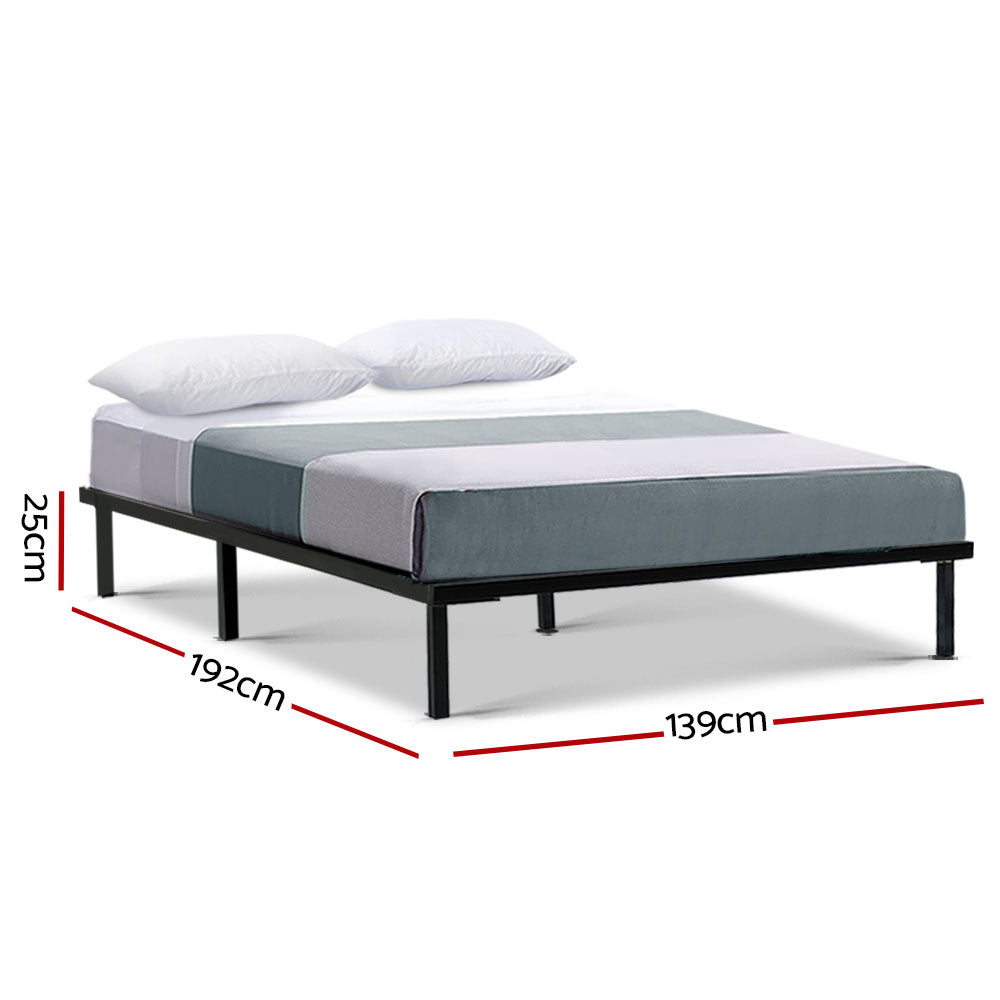 Marlook Bed Frame Double Size Metal Frame TED