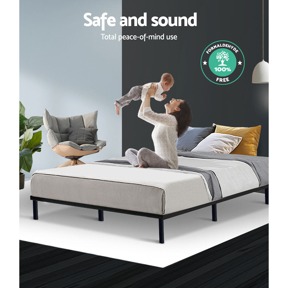 Marlook Bed Frame Double Size Metal Frame TED
