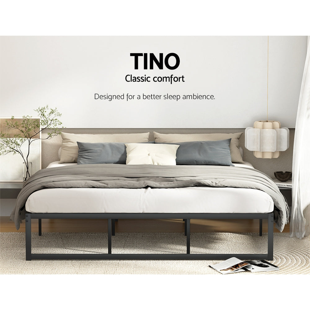 Marlook Bed Frame King Size Metal Frame TINO