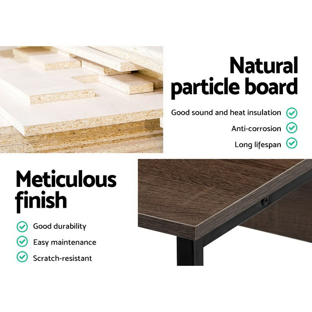 Marlook Computer Desk Shelf Oak 100CM