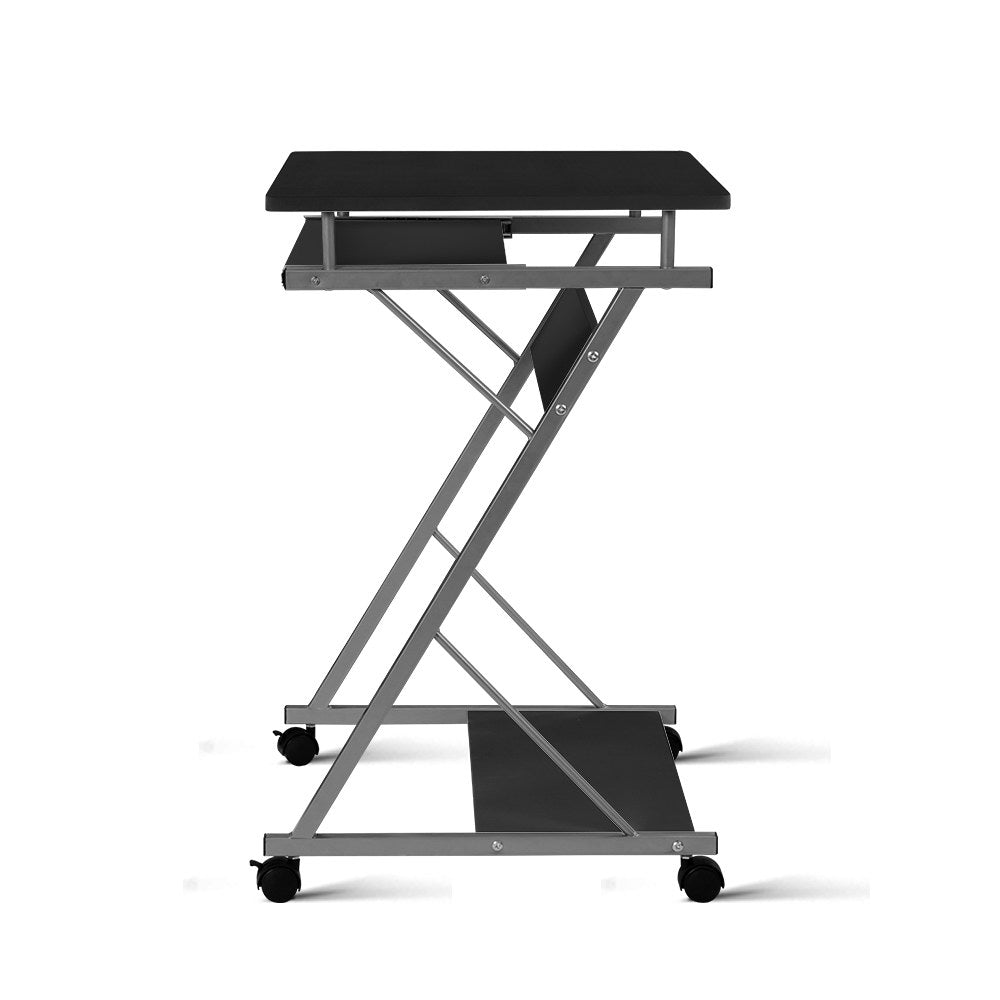 Marlook Computer Desk Keyboard Tray Shelf Black 60CM