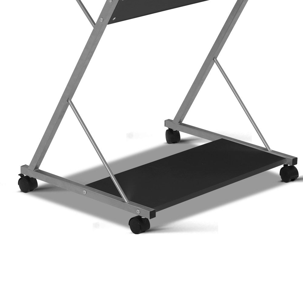 Marlook Computer Desk Keyboard Tray Shelf Black 60CM