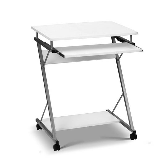 Marlook Computer Desk Keyboard Tray Shelf White 60CM