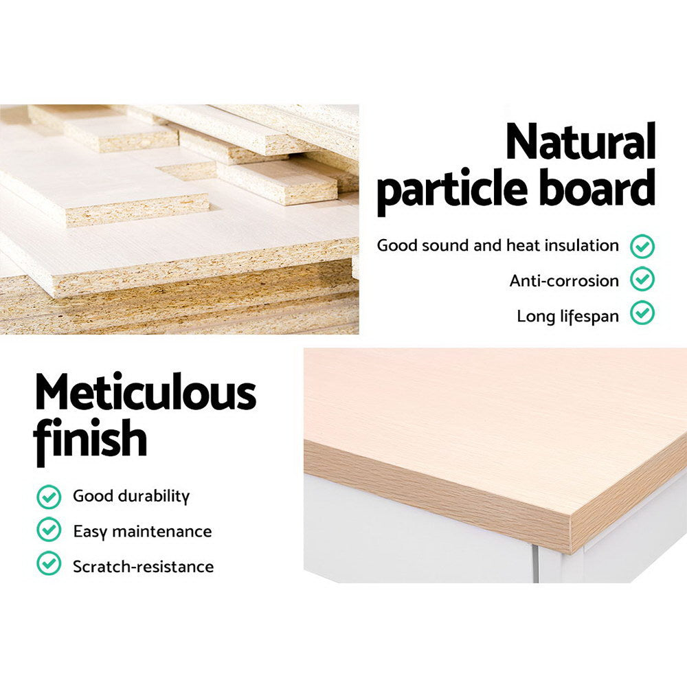 Marlook Computer Desk Shelf Oak 120CM