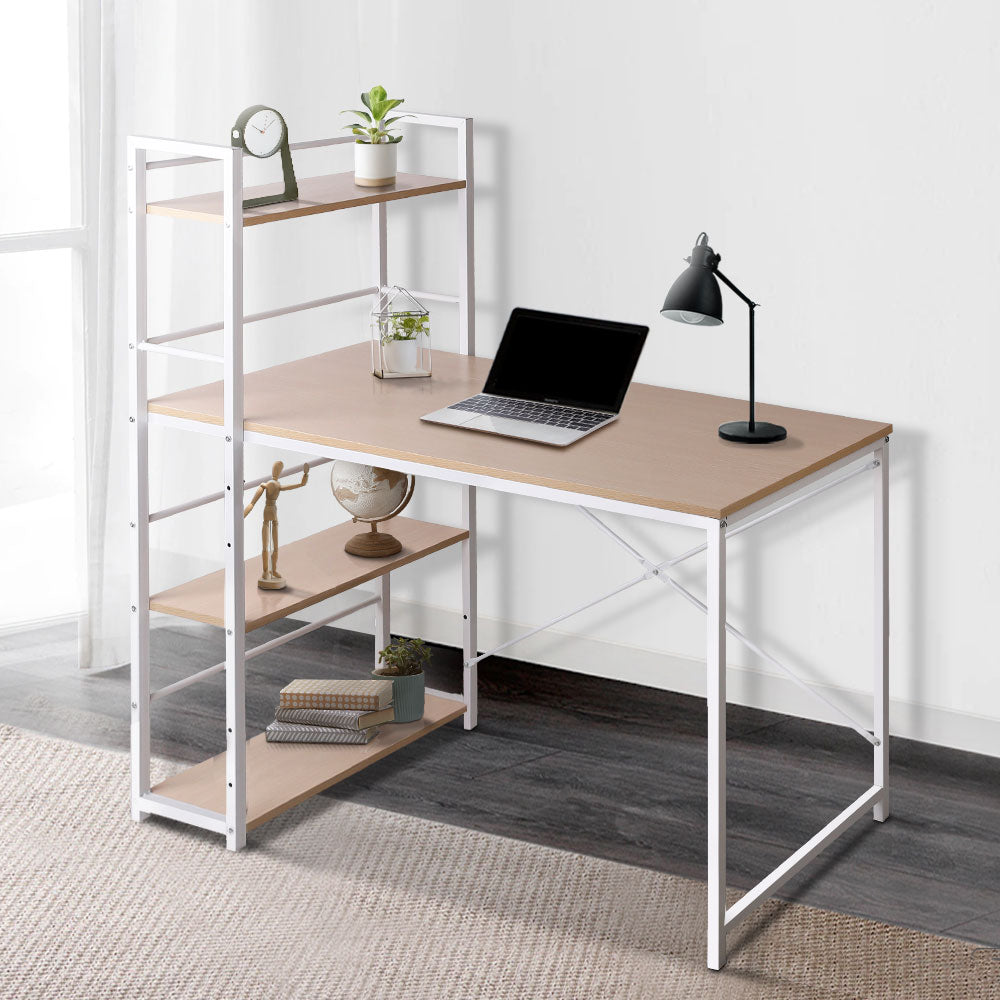 Marlook Computer Desk Shelf Oak 120CM