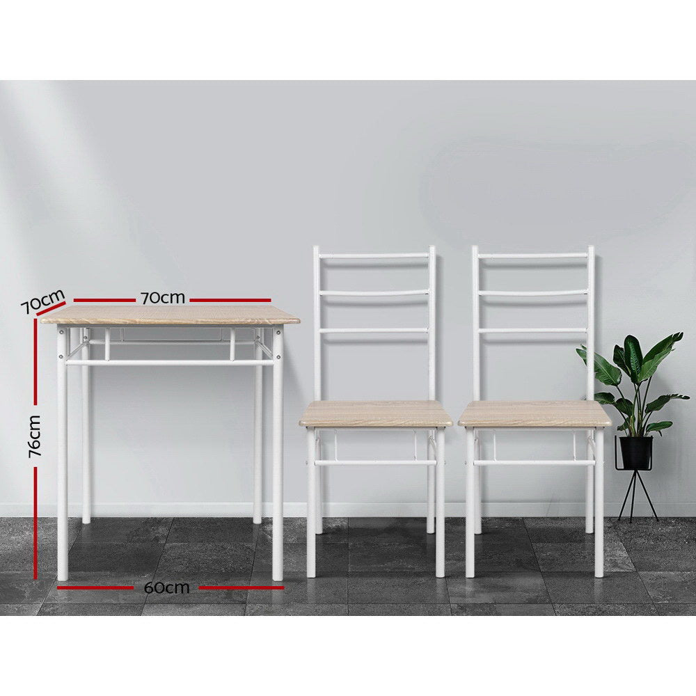 Marlook Dining Table And Chairs Set fo 3 Oak