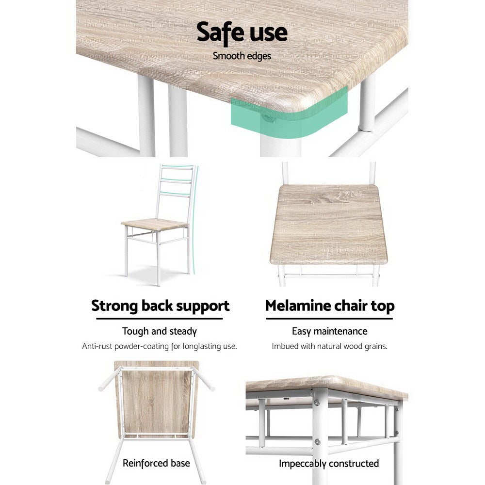 Marlook Dining Table And Chairs Set fo 3 Oak