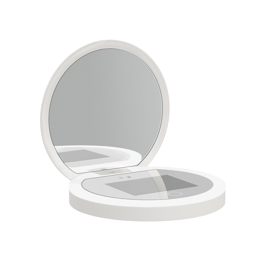 Marlook Compact Makeup Mirror with UV Camera for Sunscreen Test Portable Travel