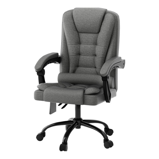 Marlook 2 Point Massage Office Chair Fabric Black