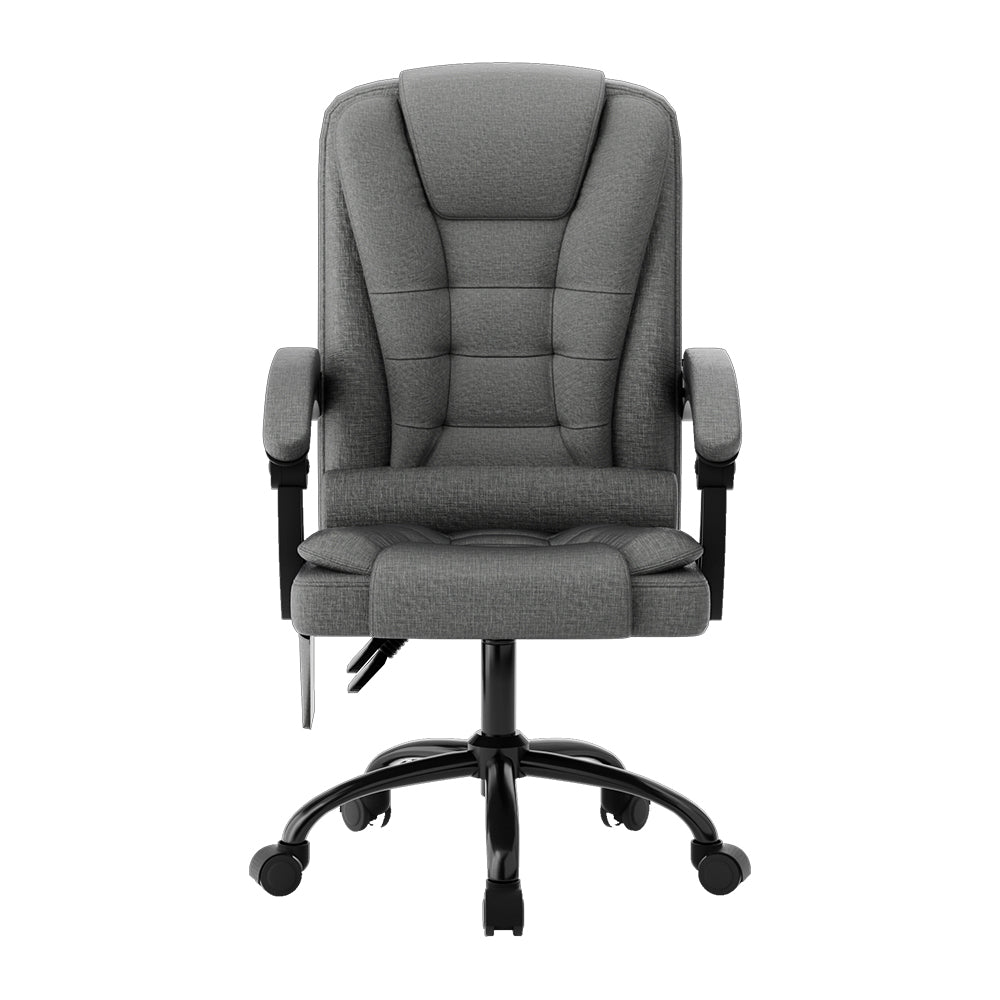 Marlook 2 Point Massage Office Chair Fabric Black