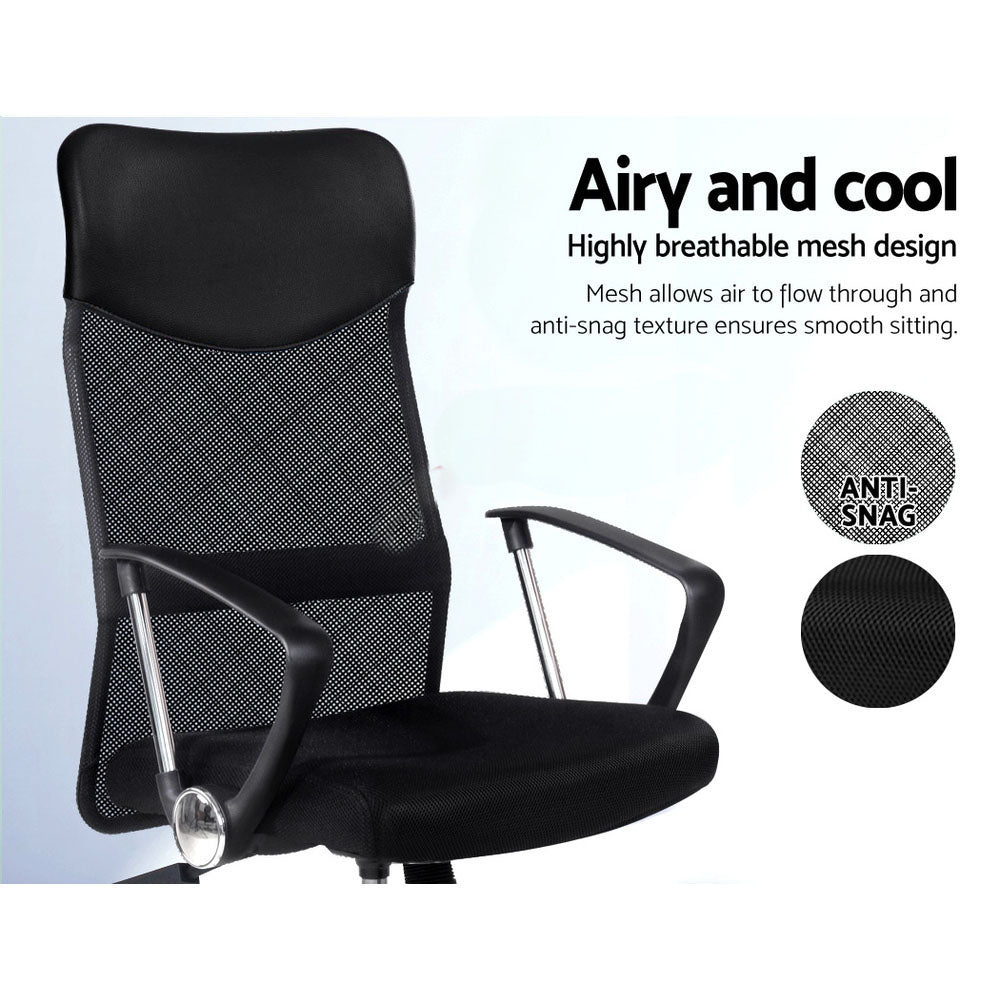 Marlook Mesh Office Chair High Back Black