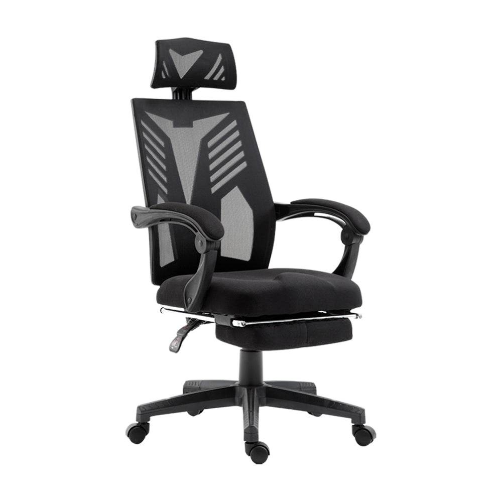 Marlook Mesh Office Chair Recliner Black
