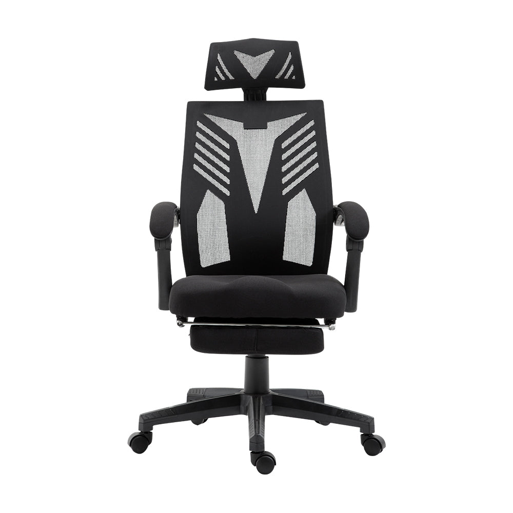 Marlook Mesh Office Chair Recliner Black