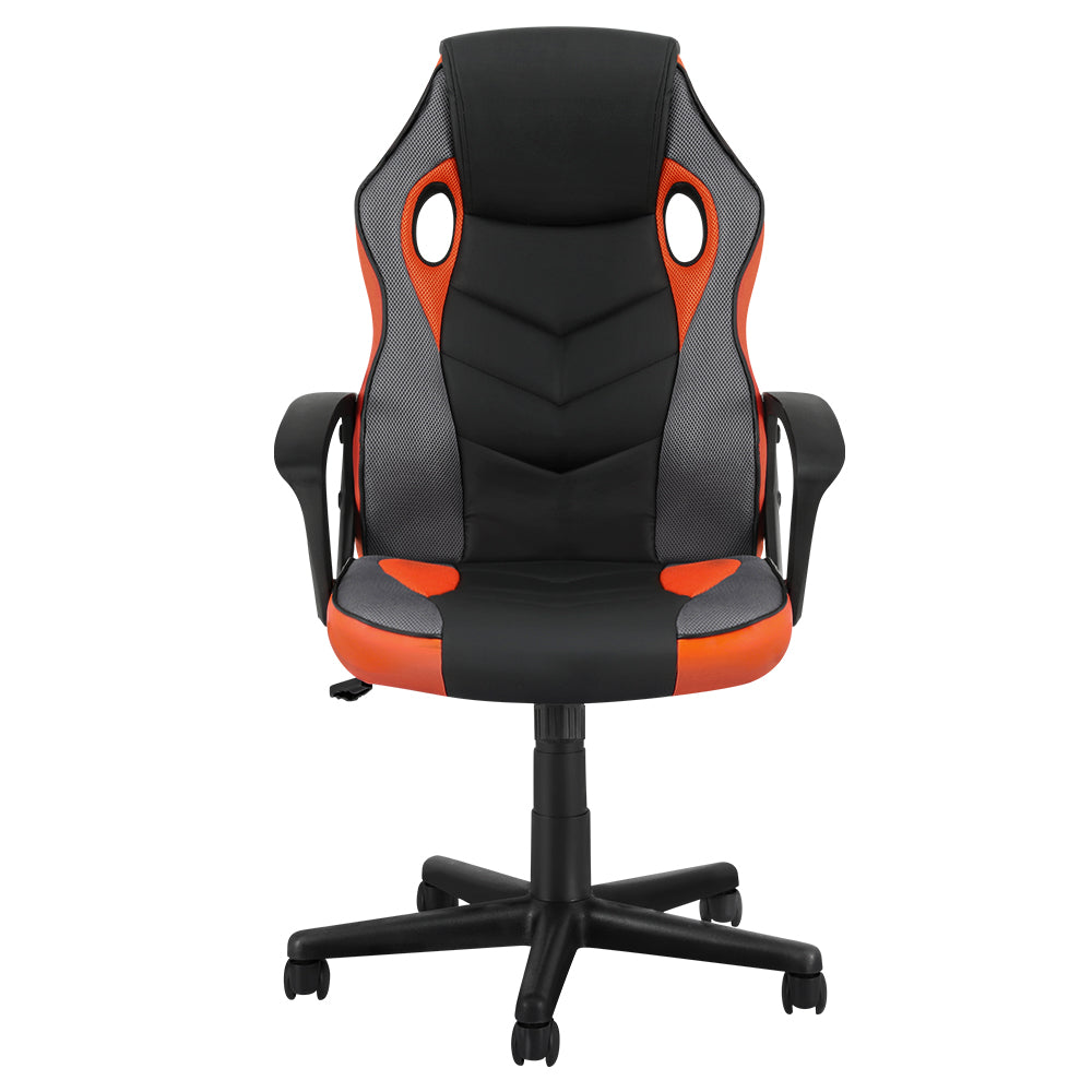 Marlook Gaming Office Chair Computer Executive Racing Chairs High Back Orange