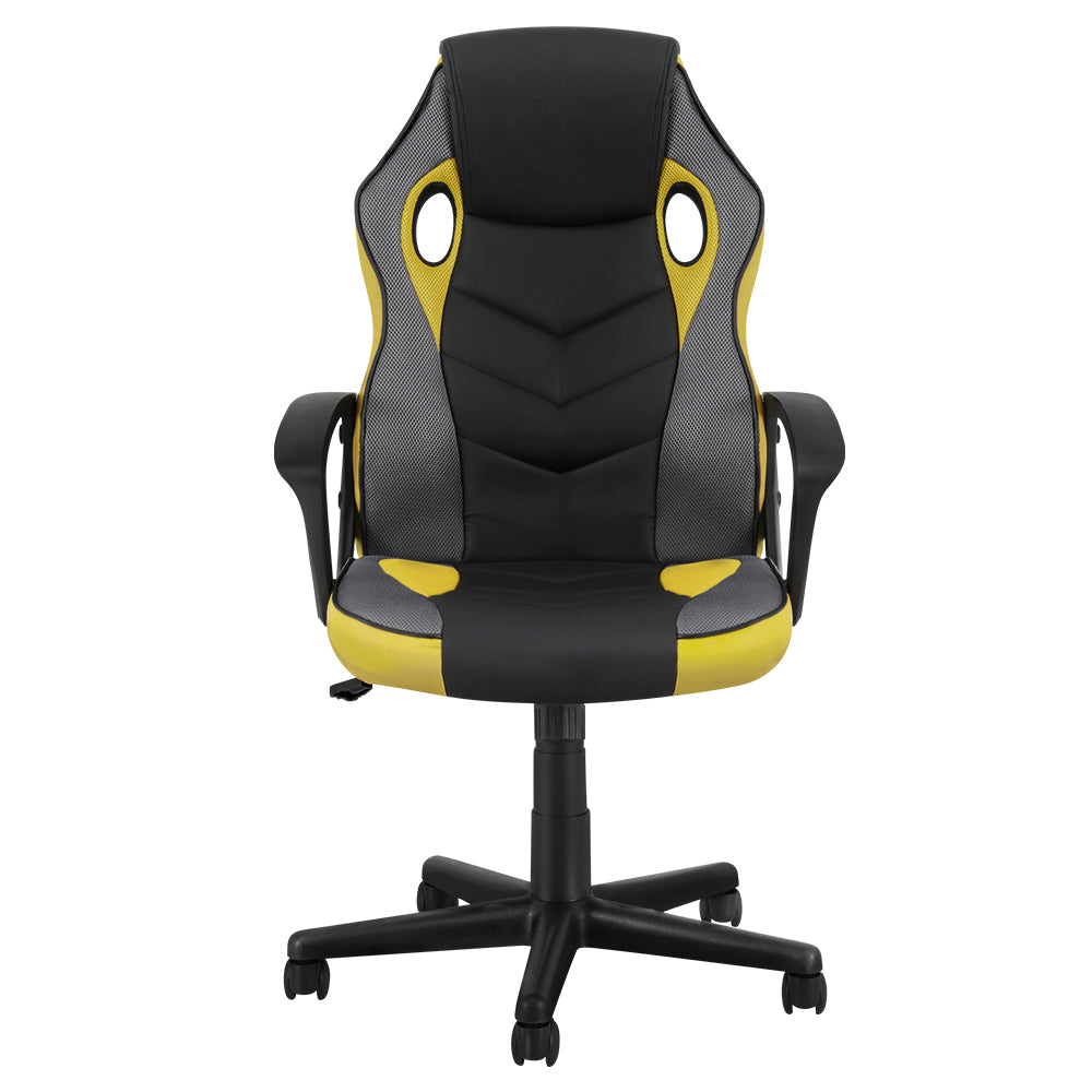 Marlook Gaming Office Chair Computer Executive Racing Chairs High Back Yellow