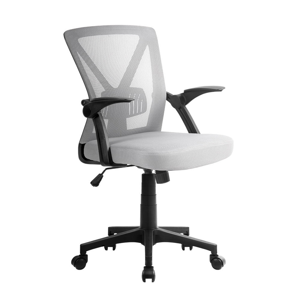 Marlook Mesh Office Chair Mid Back Grey