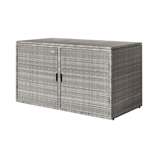 Marlook Outdoor Storage Cabinet Box Deck Wicker Shelf Chest Garden Shed Tools