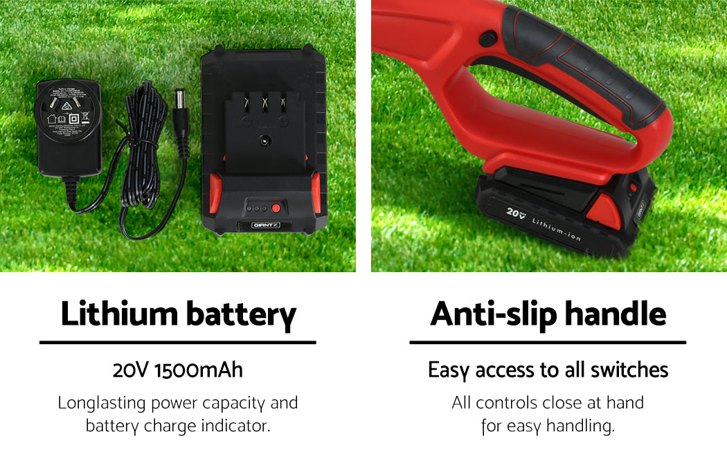 Marlook Chainsaw Cordless Pole Chain Saw 20V 8inch Pruner Battery 2.7m Long Reach