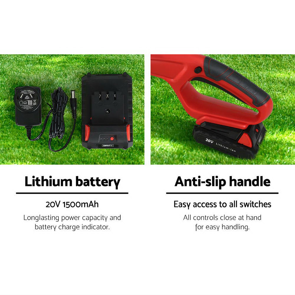 Marlook Chainsaw Trimmer Cordless Pole Chain Saw 20V 8inch Battery 2.7m Reach