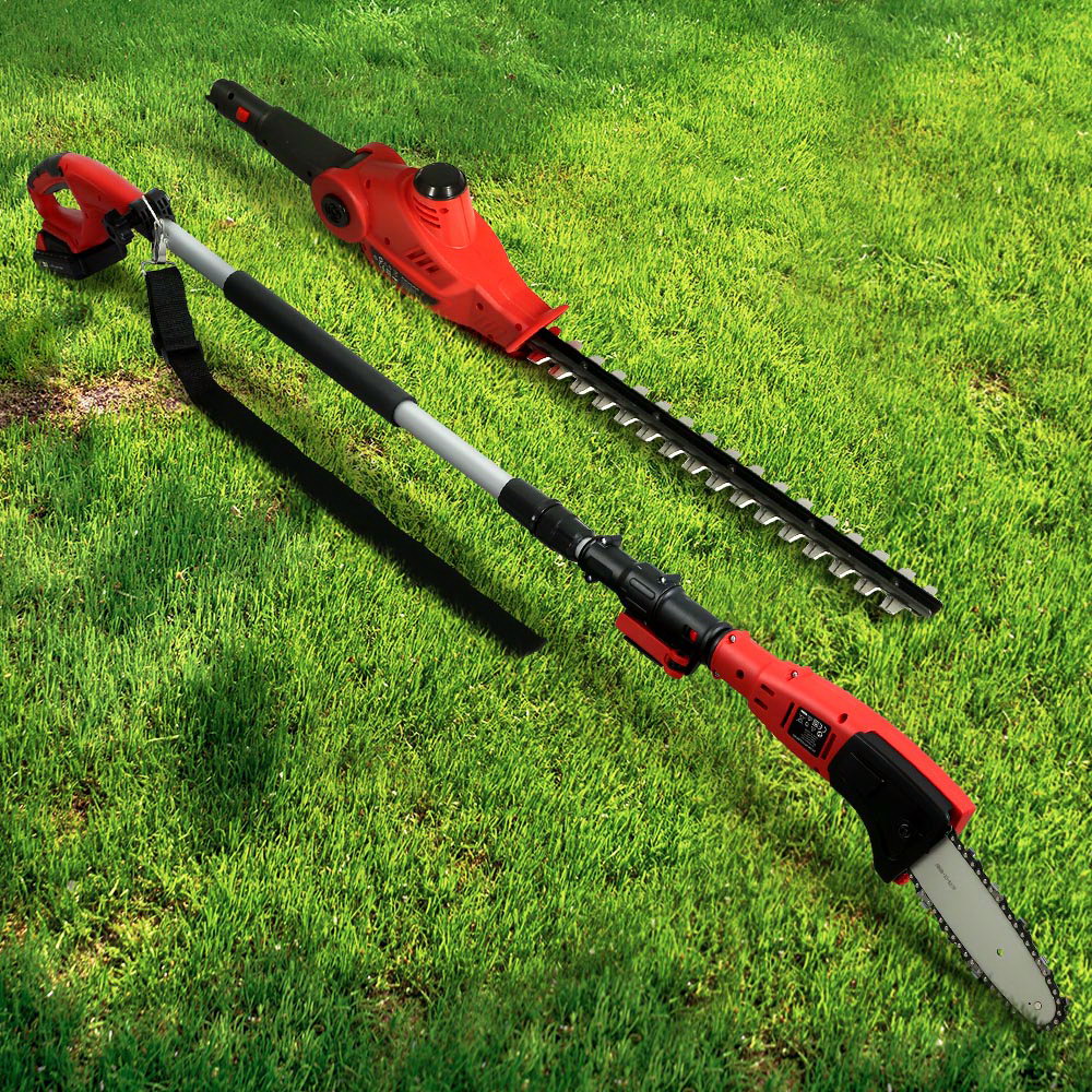 Marlook Chainsaw Trimmer Cordless Pole Chain Saw 20V 8inch Battery 2.7m Reach