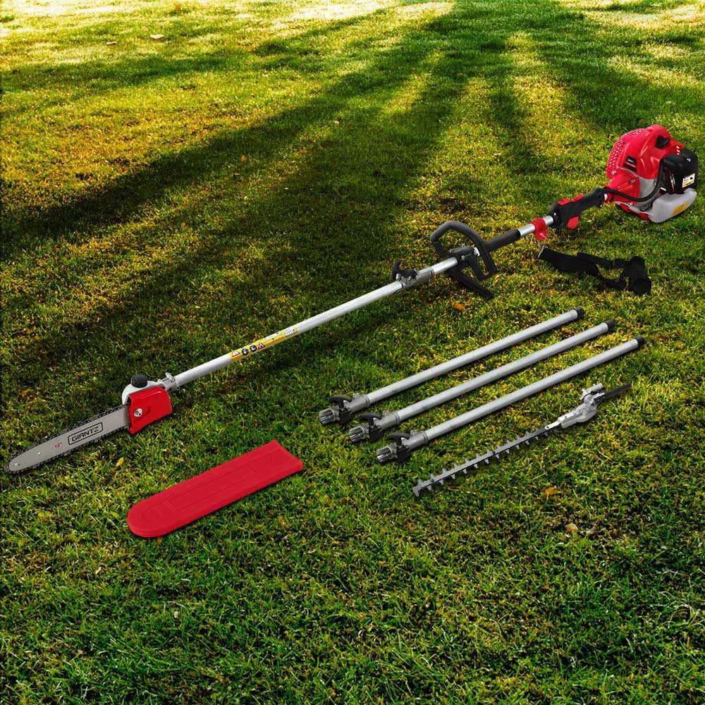 Marlook 65CC Pole Chainsaw Hedge Trimmer 12in Chain Saw 5.6m Long Reach