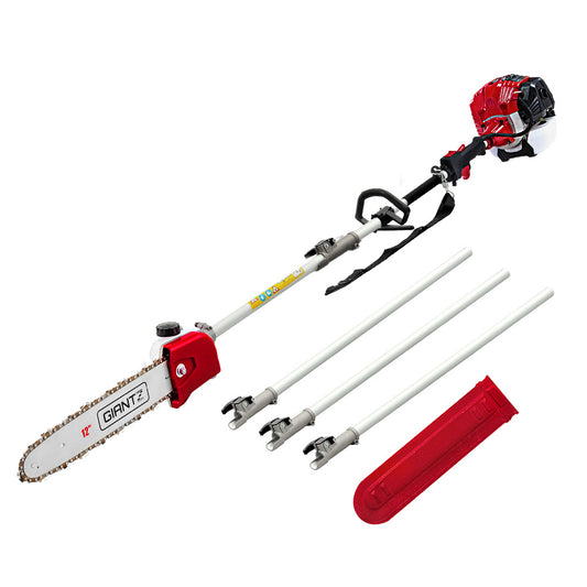 Marlook 65CC Pole Chainsaw 12in Chain Saw Petrol 4.3m Long Reach