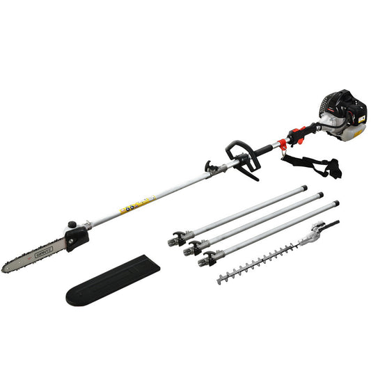 Marlook 62CC Pole Chainsaw Hedge Trimmer 12in Chain Saw 5.6m Long Reach