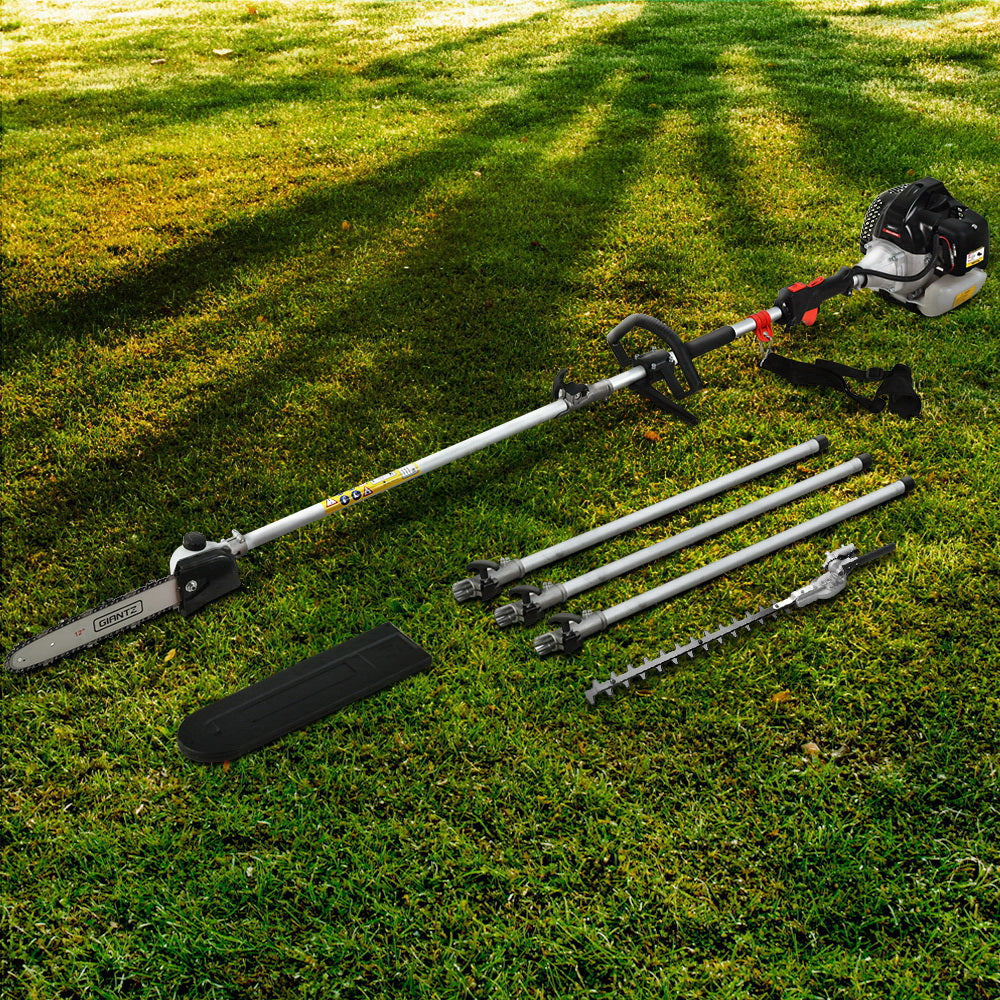 Marlook 62CC Pole Chainsaw Hedge Trimmer 12in Chain Saw 5.6m Long Reach