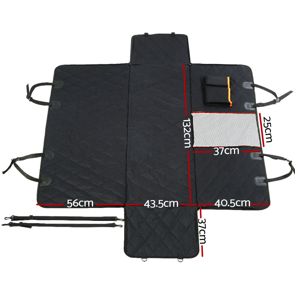 Marlook Pet Car Seat Cover Dog Protector Hammock Back Waterproof Belt Non Slip Mat