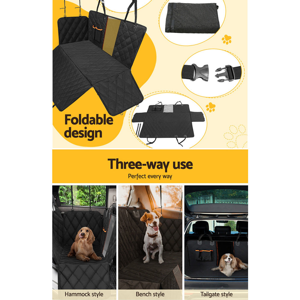 Marlook Pet Car Seat Cover Dog Protector Hammock Back Waterproof Belt Non Slip Mat