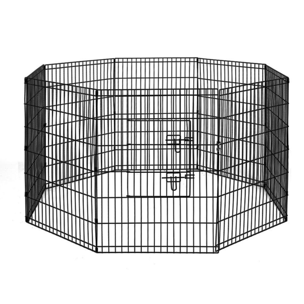 Marlook 36" 8 Panel Dog Playpen Pet Fence Exercise Cage Enclosure Play Pen