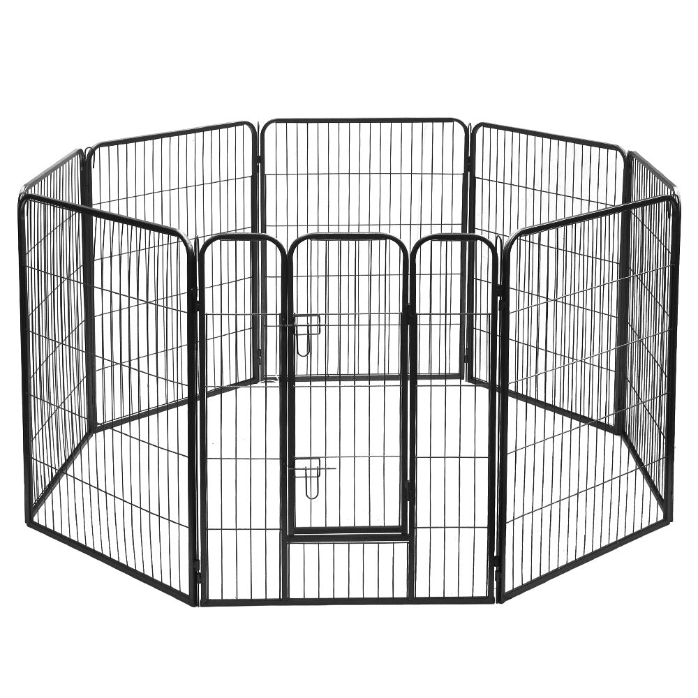 Marlook 40" 8 Panel Dog Playpen Pet Exercise Cage Enclosure Fence Play Pen