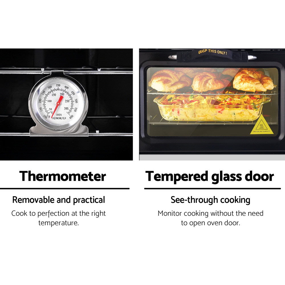 Marlook Portable Gas Oven LPG Silver