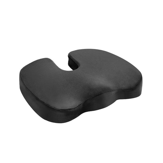 Marlook Bedding Seat Cushion Memory Foam Pillow Back Pain Relief Chair Pad Black