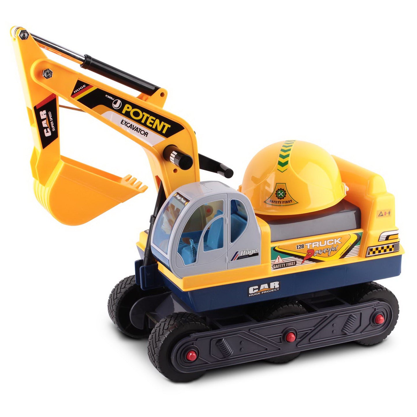 Marlook Ride On Car Toys Kids Excavator Digger Sandpit Bulldozer Car Pretend Play