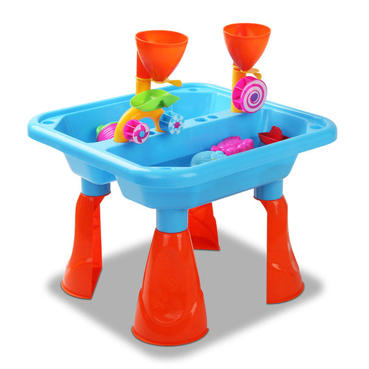 Marlook Kids Sandpit Pretend Play Sets Beach Toys Outdoor Sand Water Table Set