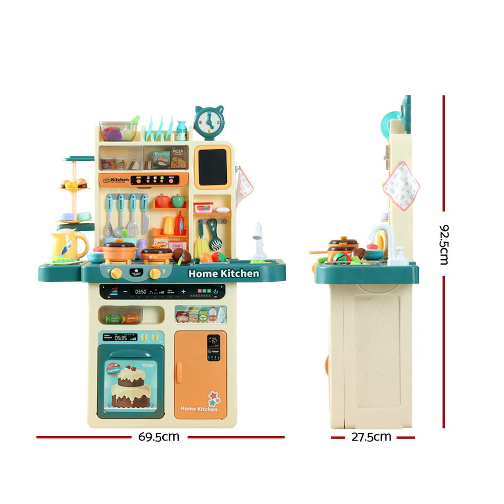 Marlook Kids Kitchen Pretend Play Set Cooking Sound Steam Light Function