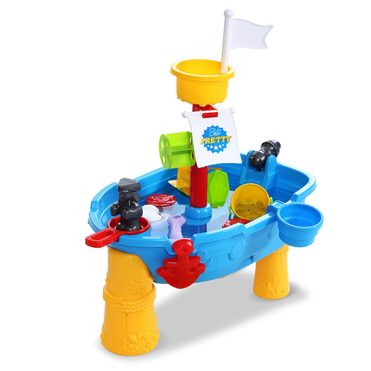 Marlook Kids Sandpit Pretend Play Set Outdoor Toys Water Table Activity Play Set