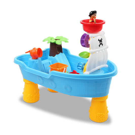 Marlook Kids Sandpit Pretend Play Set Sand Water Table Outdoor Beach Toy Children
