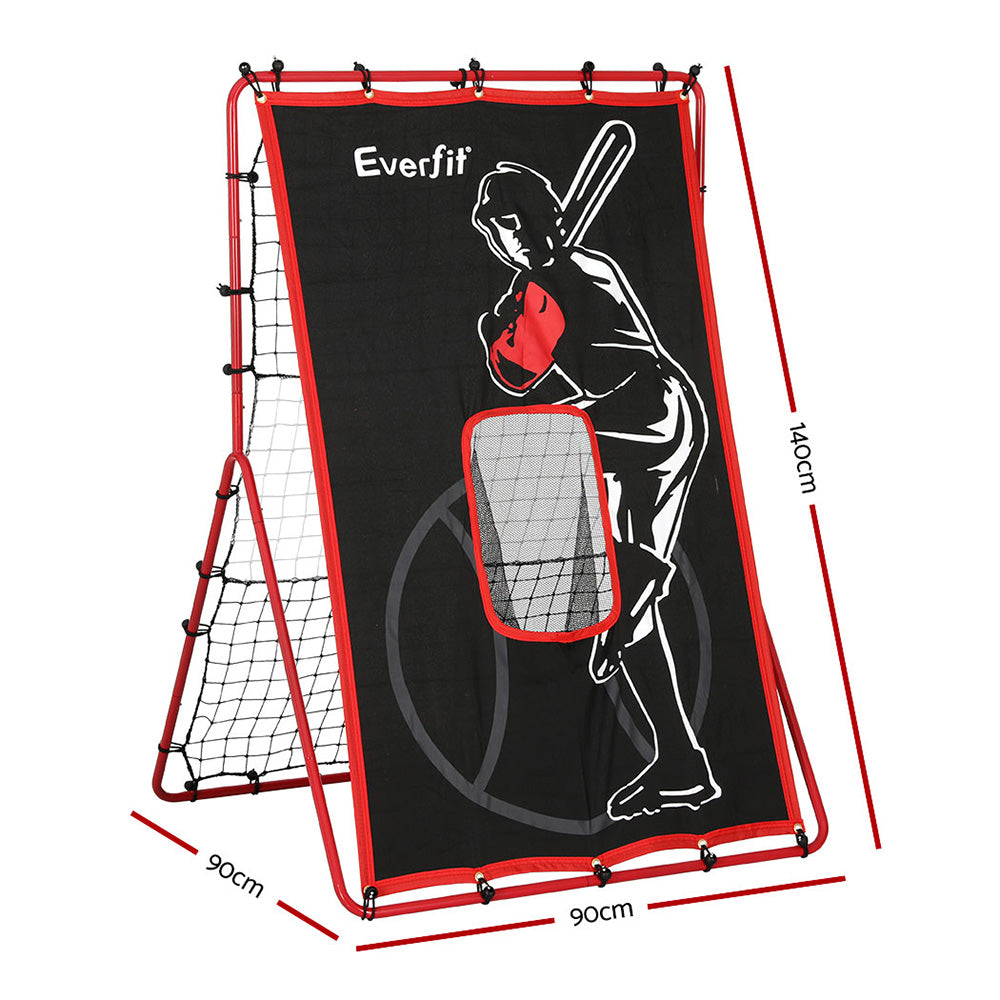 Marlook Baseball Net Rebound Pitching Kit Target Hitter 2 in 1 Training Aid