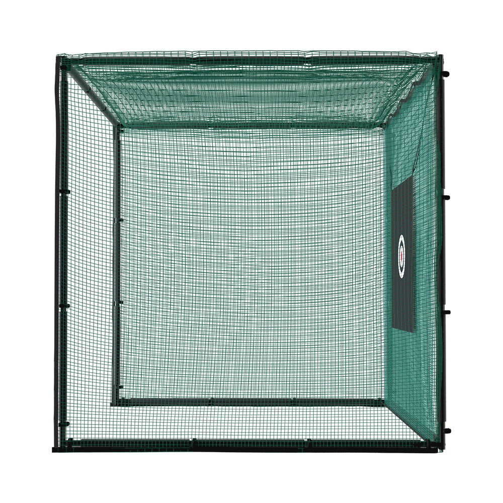 Marlook 3m Golf Practice Net Hitting Cage with Steel Frame Baseball Training