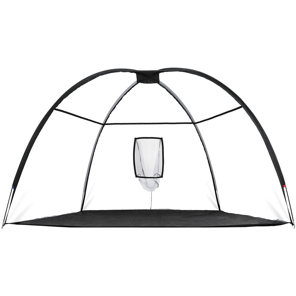 Marlook 3.5m Golf Practice Net Portable Training Aid Driving Target Tent Black