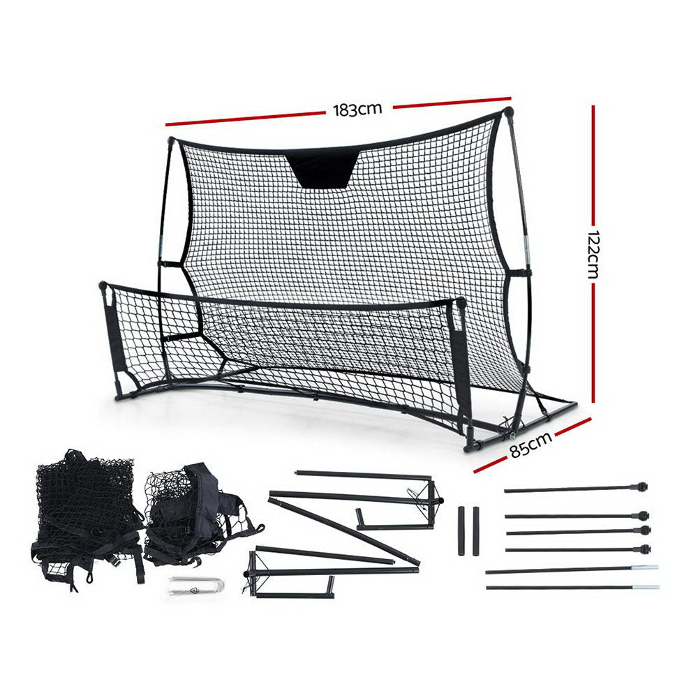 Marlook 1.8m Football Soccer Net Portable Goal Net Rebounder Sports Training