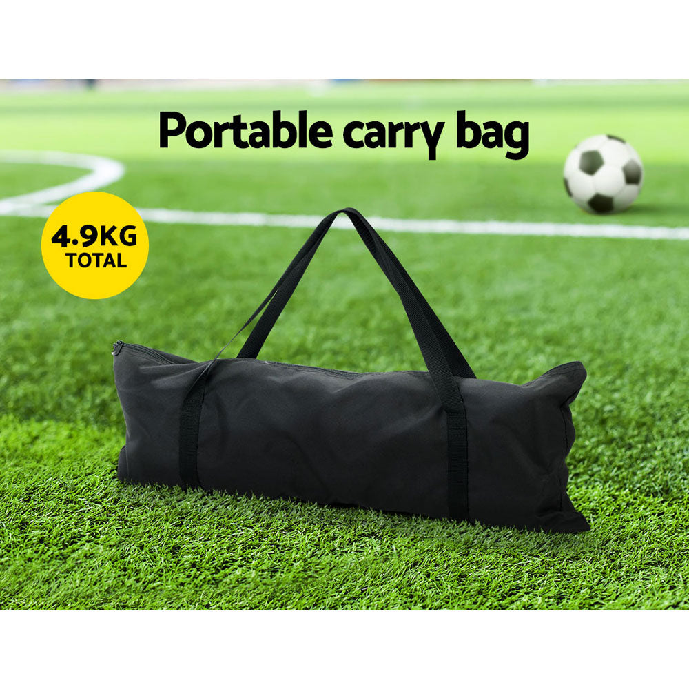 Marlook 1.8m Football Soccer Net Portable Goal Net Training 3 Target Zone